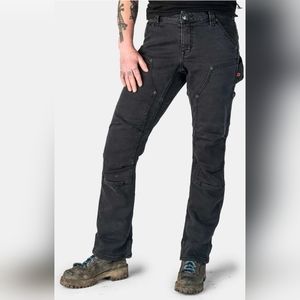 Dovetail Britt utility thermal denim size 6